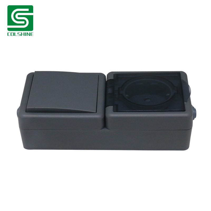 1gang 1way switch +germany socket gray 01.jpg